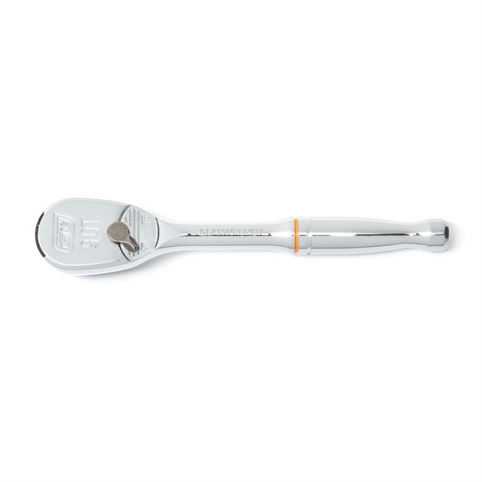 GearWrench 1/4 Inch Drive 90-Tooth Teardrop Ratchet 5 Inch