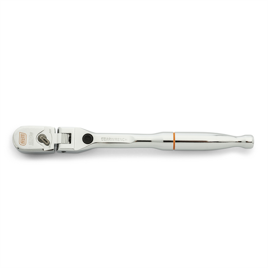 GearWrench 1/4 Inch Drive 120XP Locking Flex Head Ratchet 7 Inch