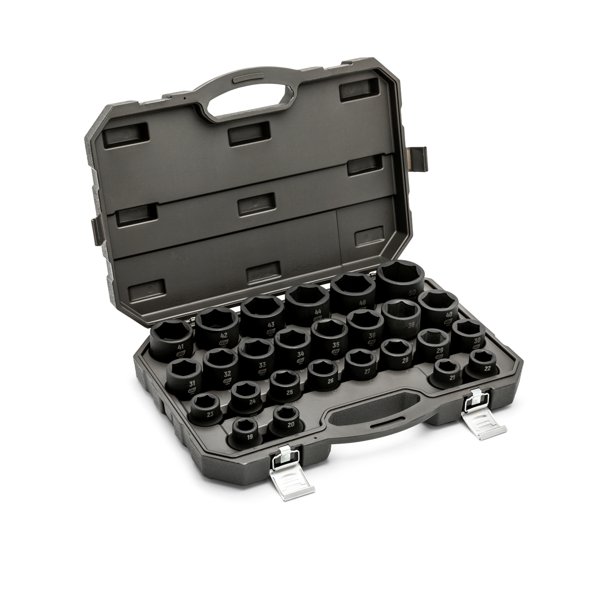 GearWrench 26 Piece 3/4 Inch Drive 6 Point Metric Impact Socket Set