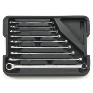 GearWrench 9 Piece 72-Tooth 12 Point XL GearBox Double Box Ratcheting SAE Wrench Set