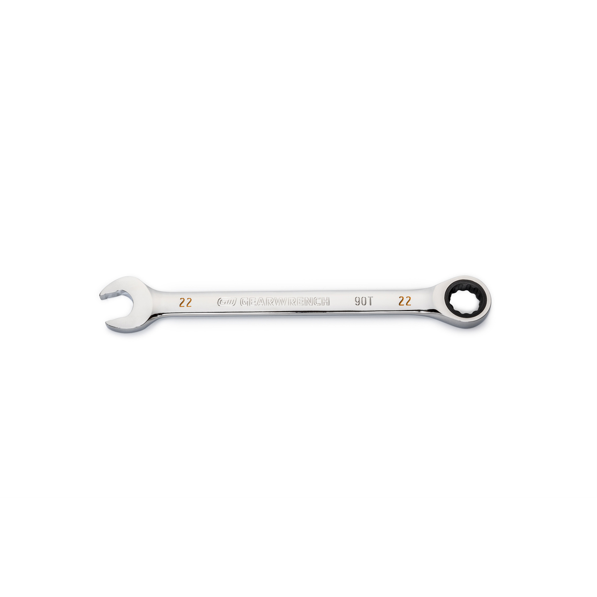 GearWrench 22m 90-Tooth 12 Point Ratcheting Combination Wrench