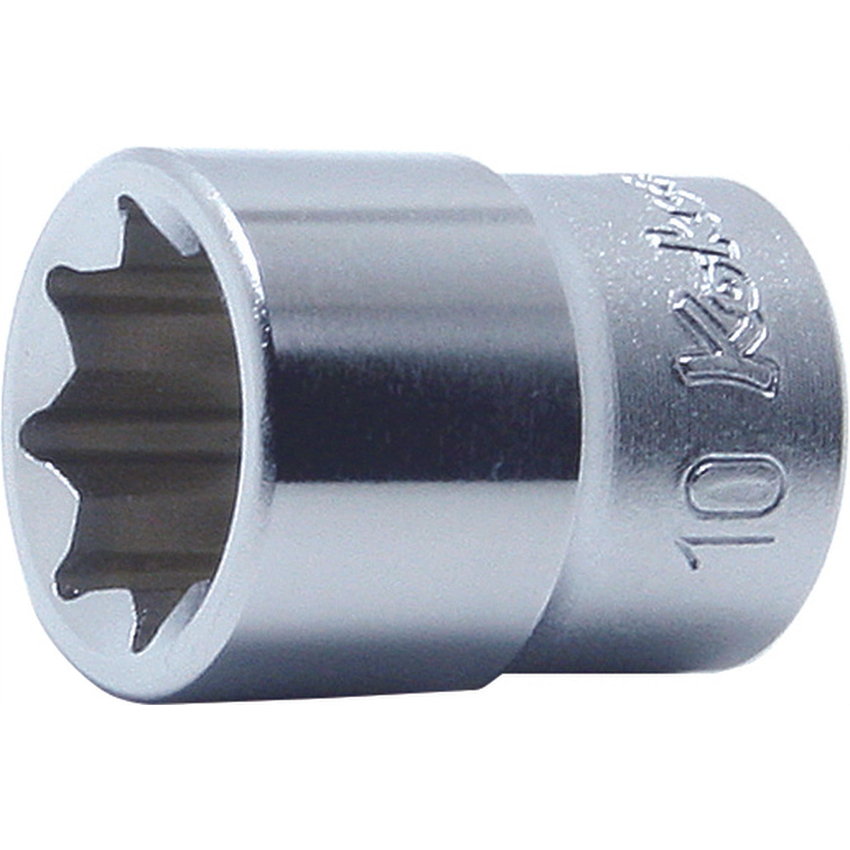 Ko-ken USA 1/4 Sq. Dr. TORX E10® Socket - Length 22mm