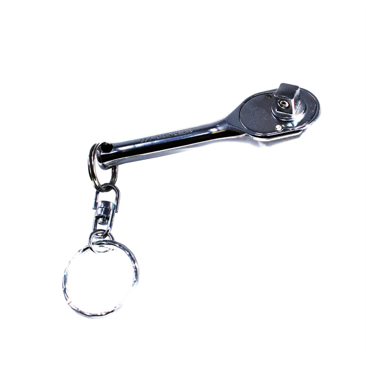 Ko-ken USA 1/4 Sq. Dr. Ratchet Handle  20 teeth Short Length 75mm Key Ring