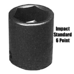 K Tool International SOC 1-1/2 1"D IMP 6PT