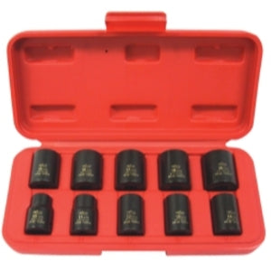 K Tool International SOC SET IMP MM 10 PC 3/8" DR STD.