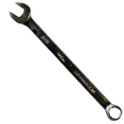 K Tool International Wrench 11/16 Inch Combination 6 Point 15 Degree Raised Panel