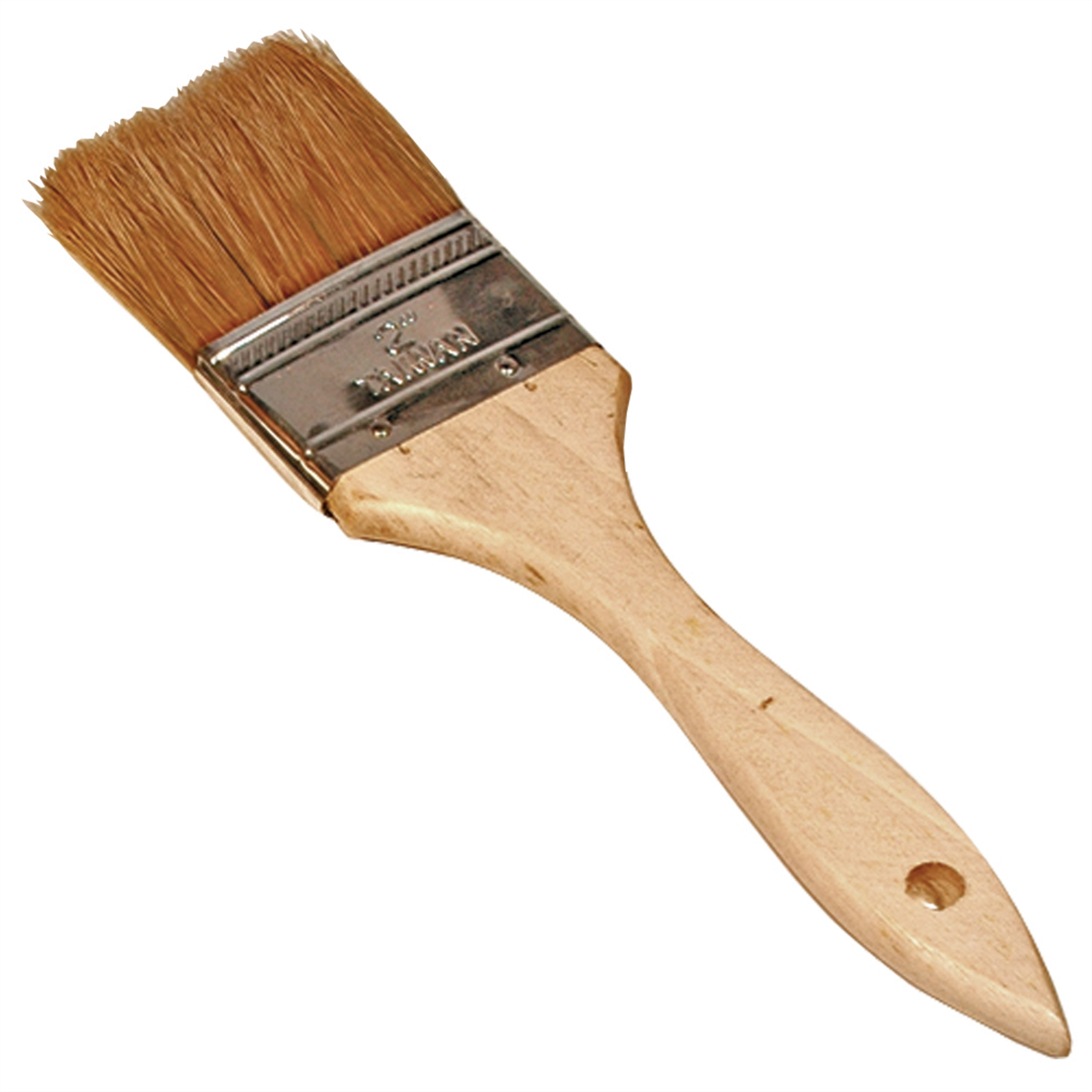 K Tool International BRUSH UTILITY 2IN. NATURAL BRISTLES WOOD HANDLE