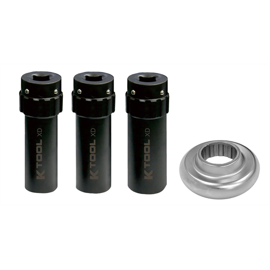 K Tool International 4pc SAE Ultimate Torq Socket Set