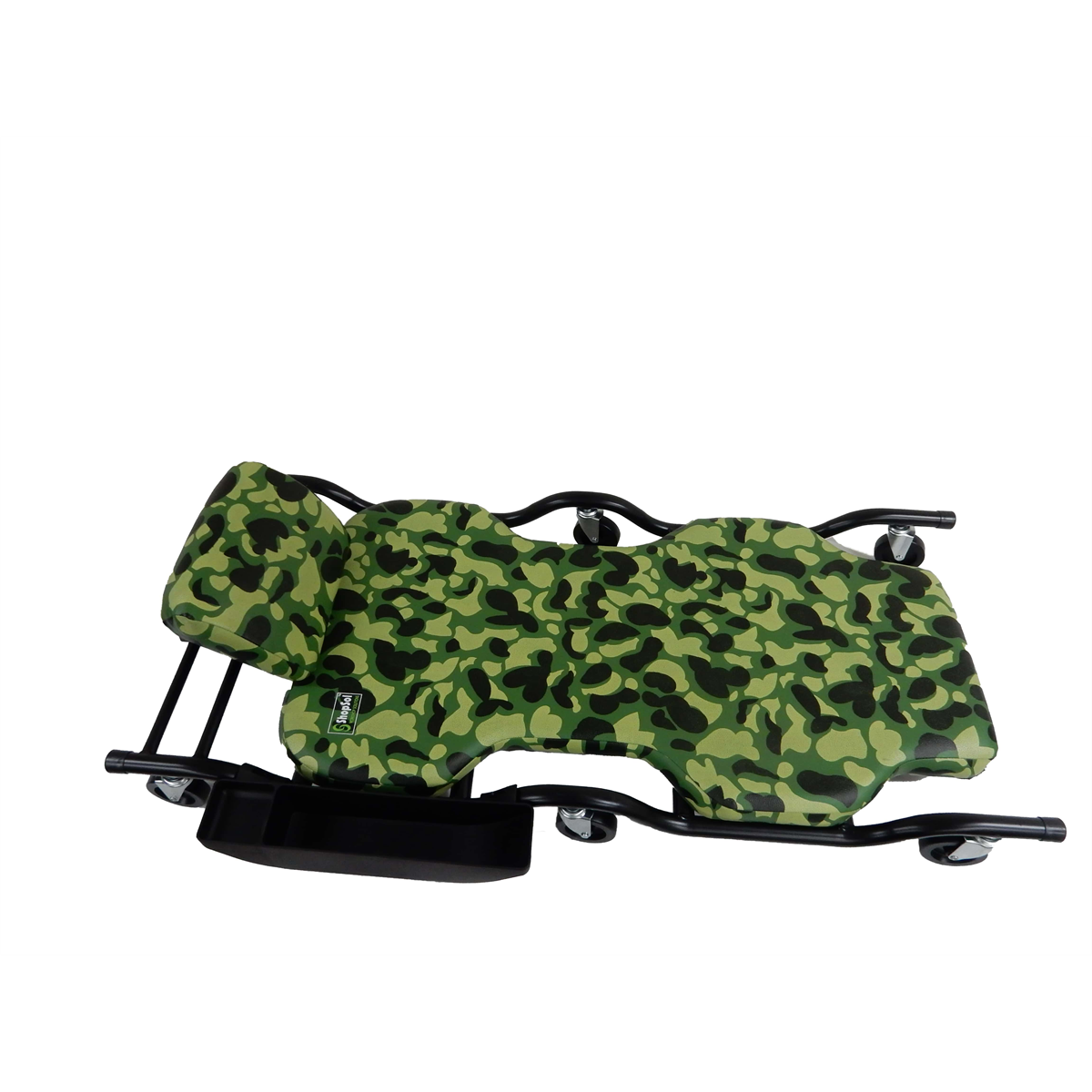 ShopSol Camouflage- Heavy-Duty Creeper w/ Adjustable Headrest