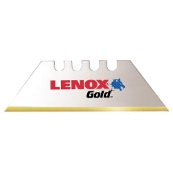 Lenox Tools UTILITY KNIFE BLADES, BI-METAL WITH GOLD EDGE, FIT