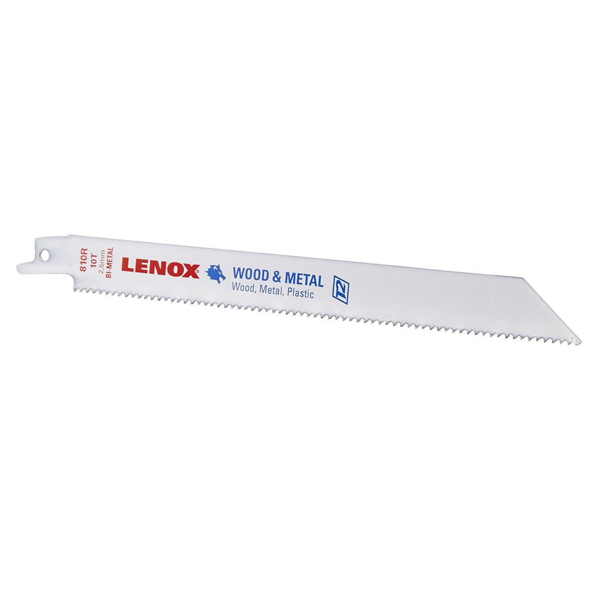Lenox Tools Reciprocating Saw Blades, 810R, Bi-Metal, 8 in. Lo