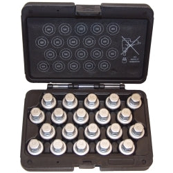 Milton Industries LTI Tool By MIlton 2Nd Generation - 20 Piece Bmw Wheel Lock Screw Socket Set