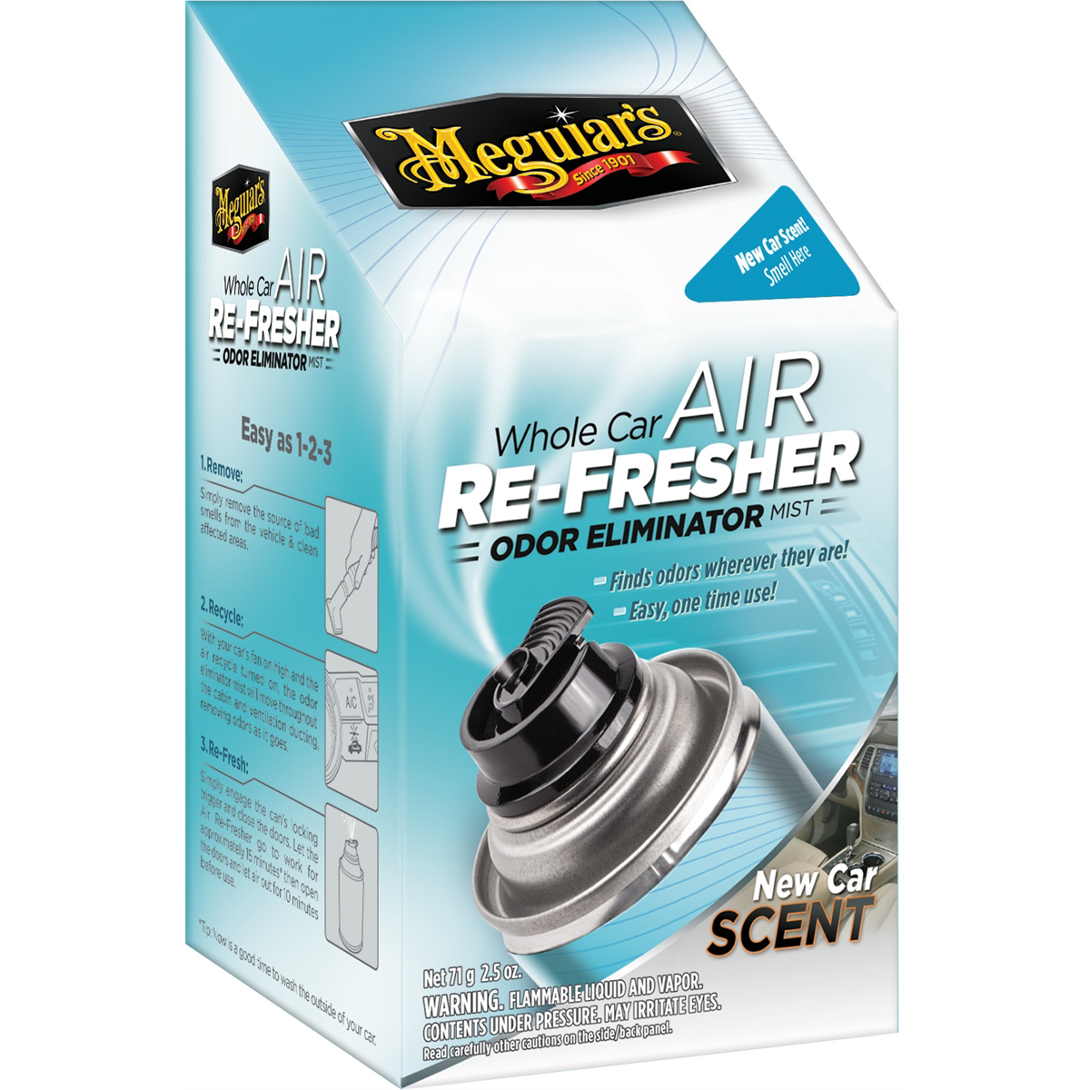 Meguiar's Automotive Whole Car Air Re-Fresher Odor Eliminato