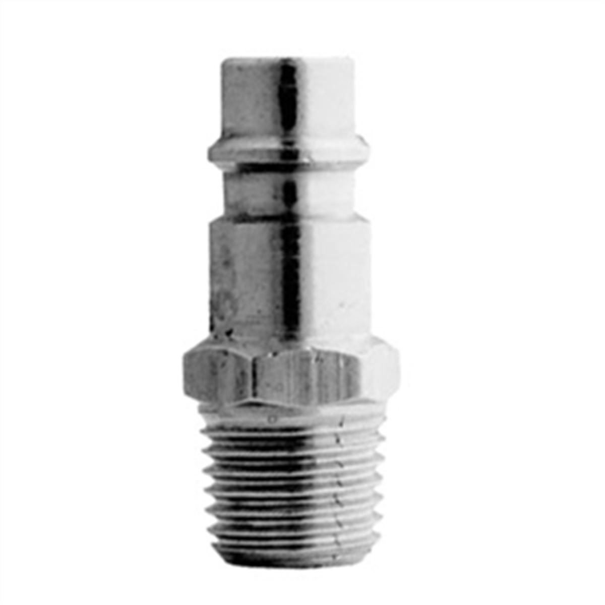 Milton Industries HI-Flo V-Style 1/4" MNPT Steel Plug