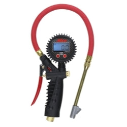 Milton Industries Digital Inflator Gauge with Straight Foot Head Chuck