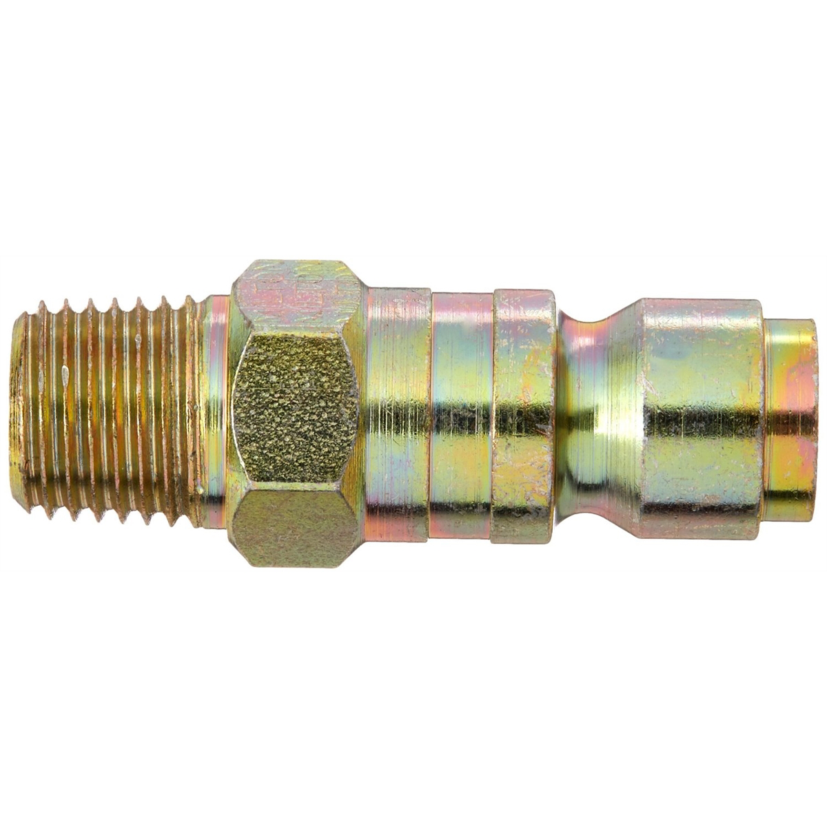 Milton Industries 1/4" Male Plug P-Style, 2/cd