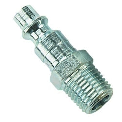 Milton Industries 3/8" Male Plug M-Style, 2/cd