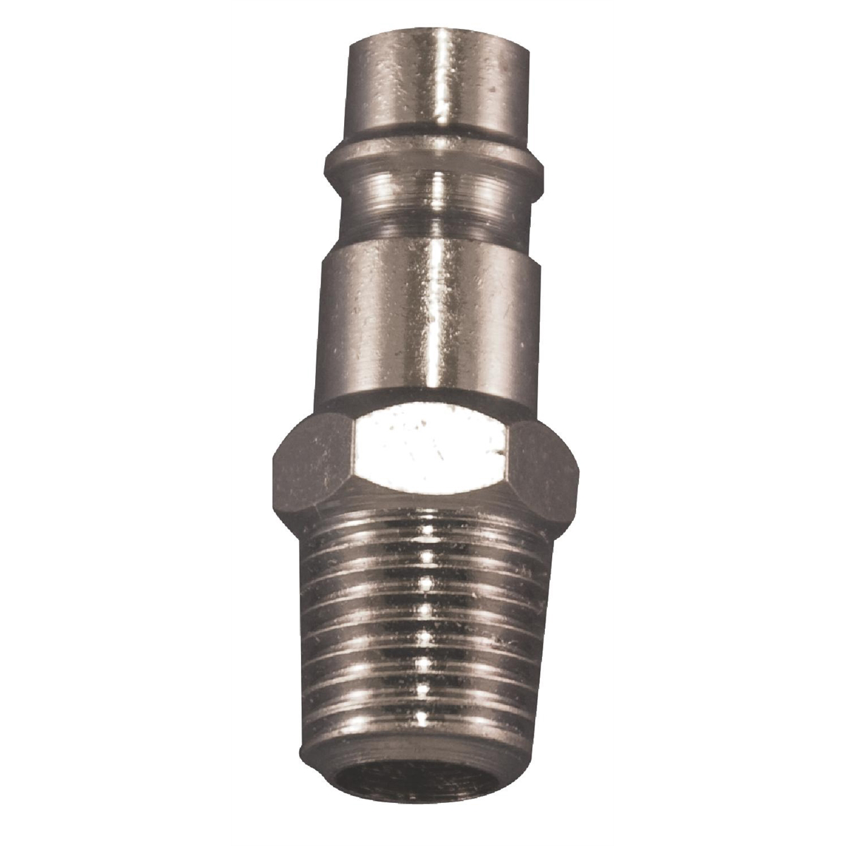 Milton Industries HI-Flo V-Style 1/4" MNPT Brass Plug 2/cd