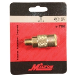 Milton Industries 1/4" Male Body T-Style