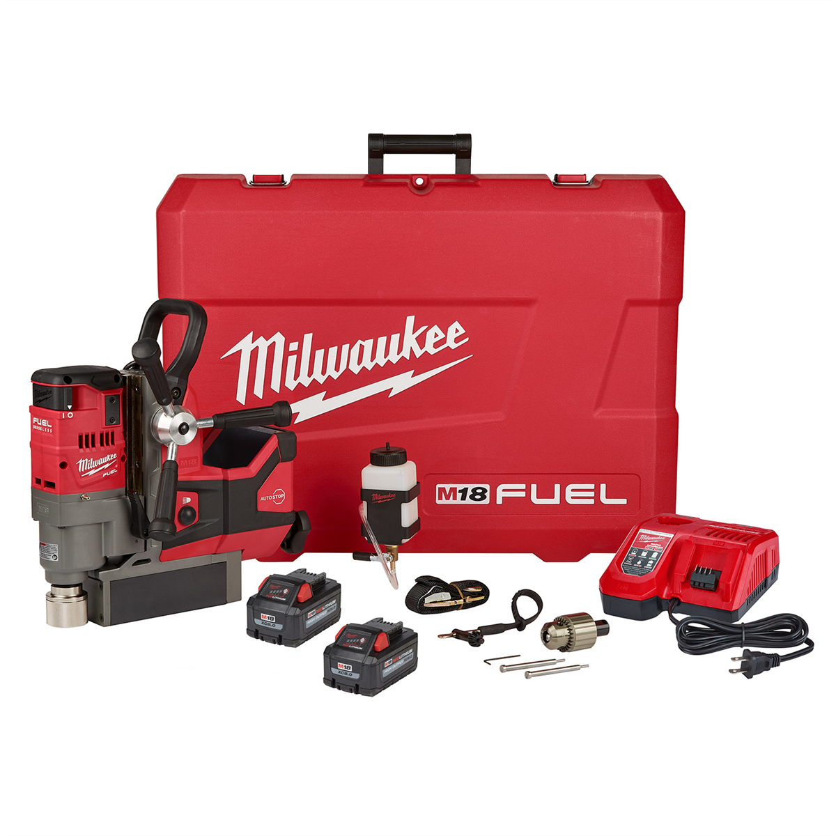 Milwaukee Tool M18 FUEL 1-1/2" Magnetic Drill Kit