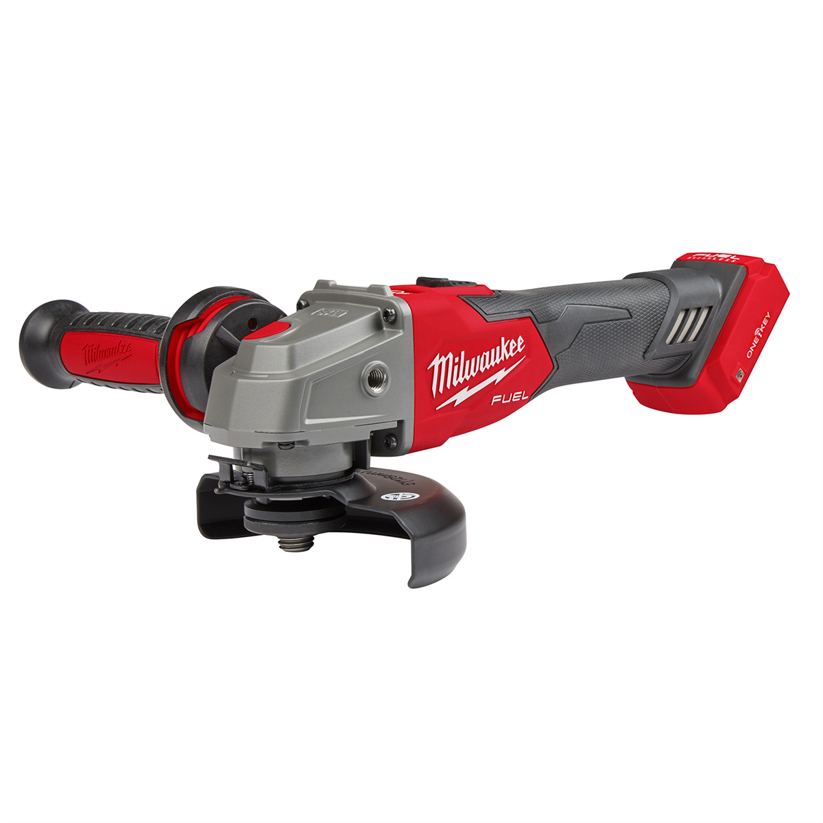 Milwaukee Tool M18 FUEL 4-1/2" / 5" Braking Grinder w/ ONE-KEY Slide Switch, Lock-On