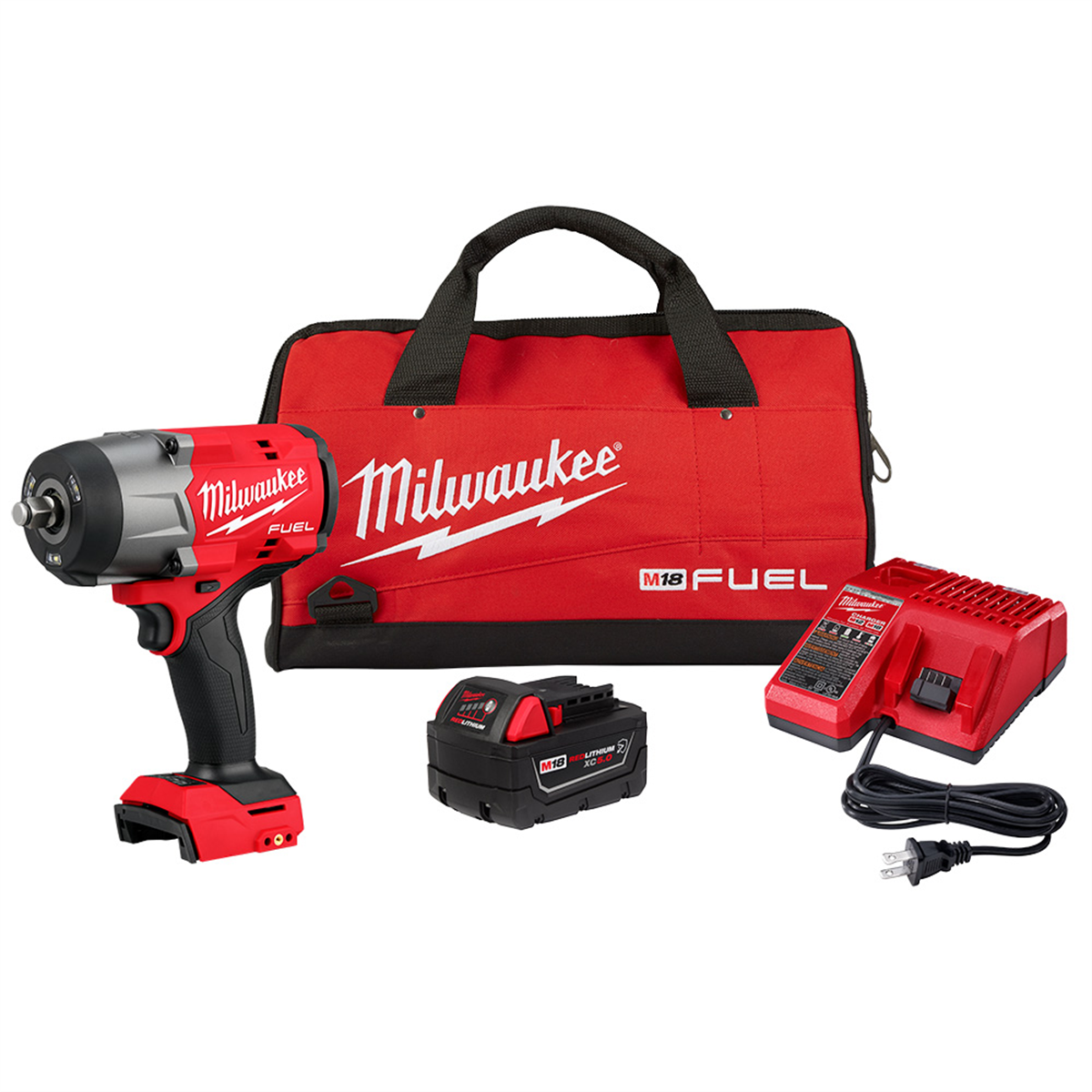 Milwaukee Tool M18 FUEL 1/2" High Torque Impact Wrench w/ Friction Ring Kit