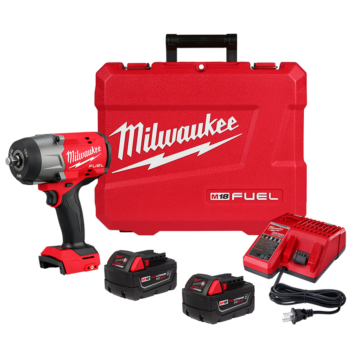 Milwaukee Tool M18 FUEL 1/2" High Torque Impact Wrench w/ Friction Ring Kit