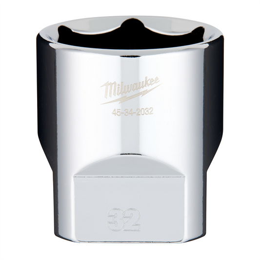 Milwaukee Tool 1/2" Drive 32mm Socket