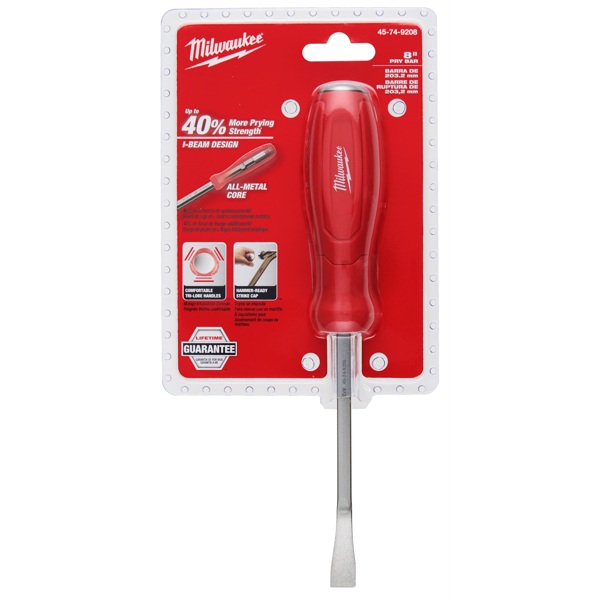 Milwaukee Tool 8" Pry Bar