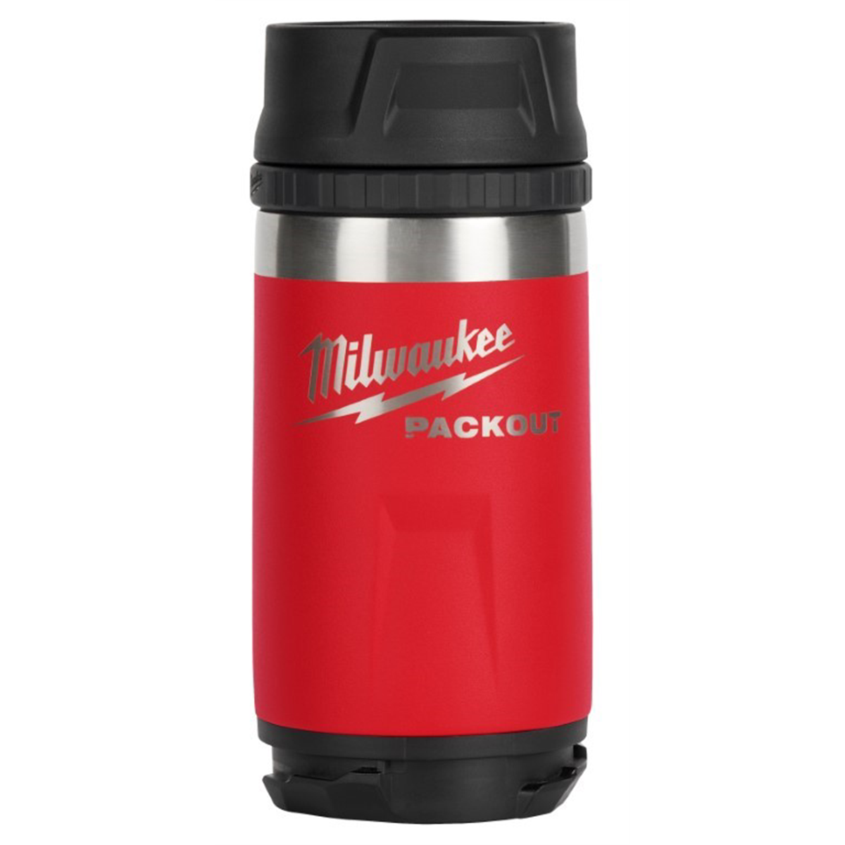 Milwaukee Tool PACKOUT 12oz Insulated Bottle with Sip Lid - Red