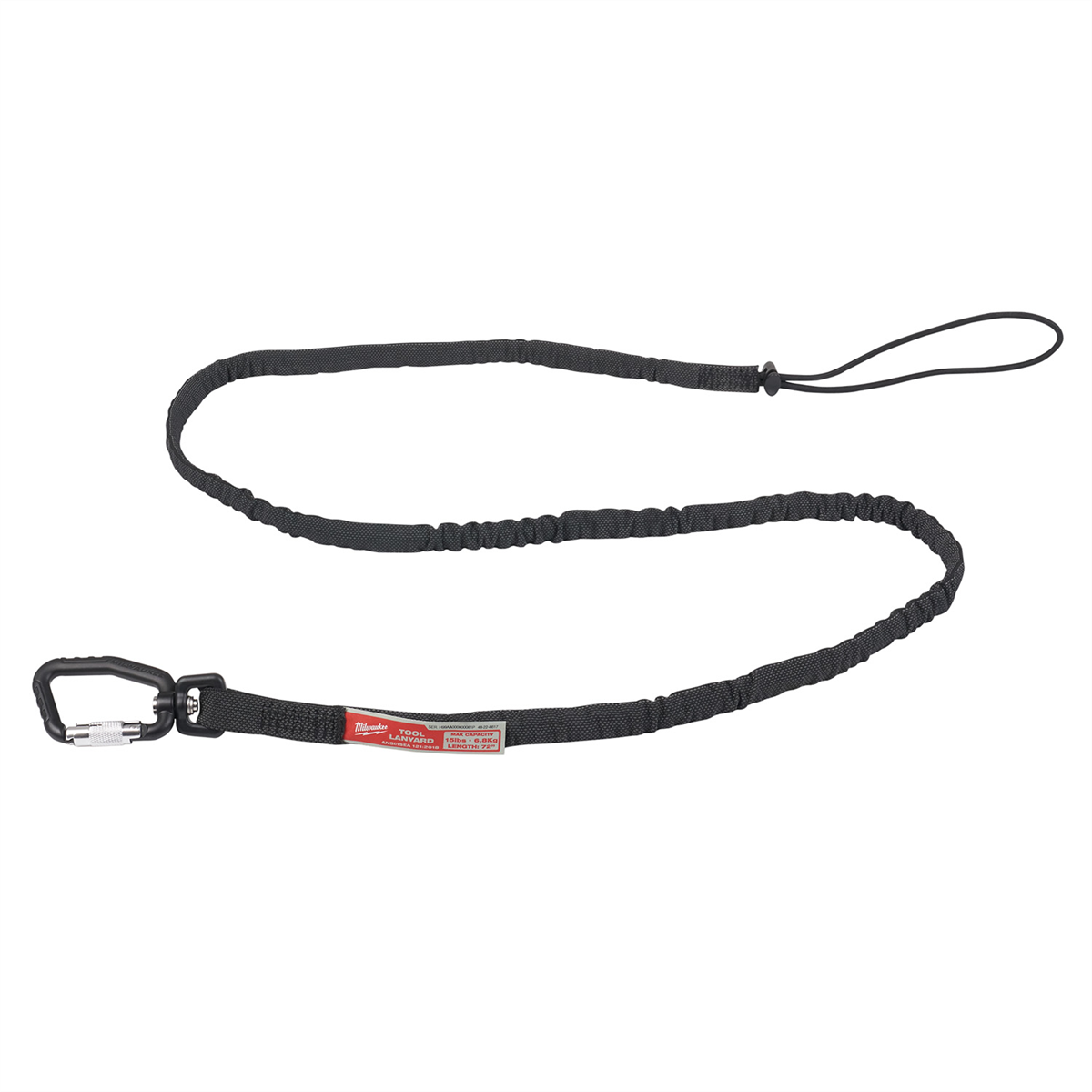 Milwaukee Tool 15lbs 72" Extended Reach Locking Tool Lanyard