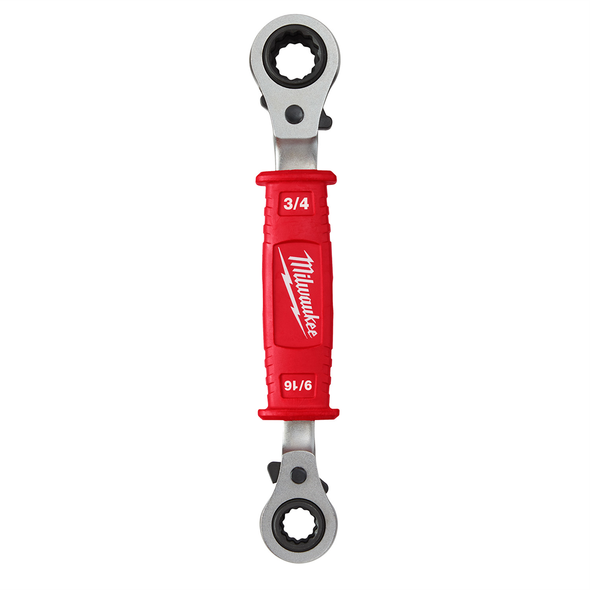 Milwaukee Tool Lineman?s 4in1 Insulated Ratcheting Box Wrench
