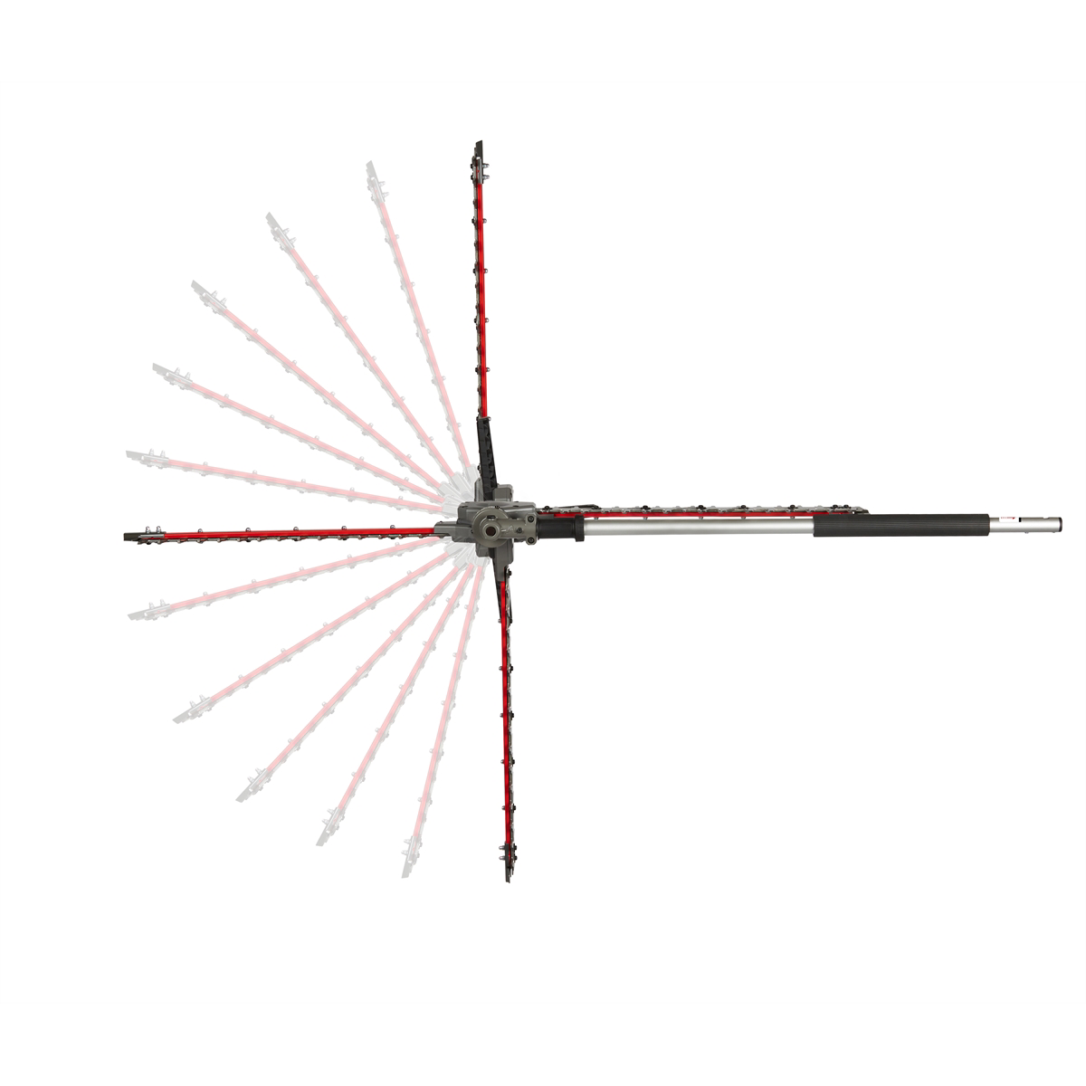 Milwaukee Tool M18 FUEL QUIK-LOK Articulating Hedge Trimmer Attachment