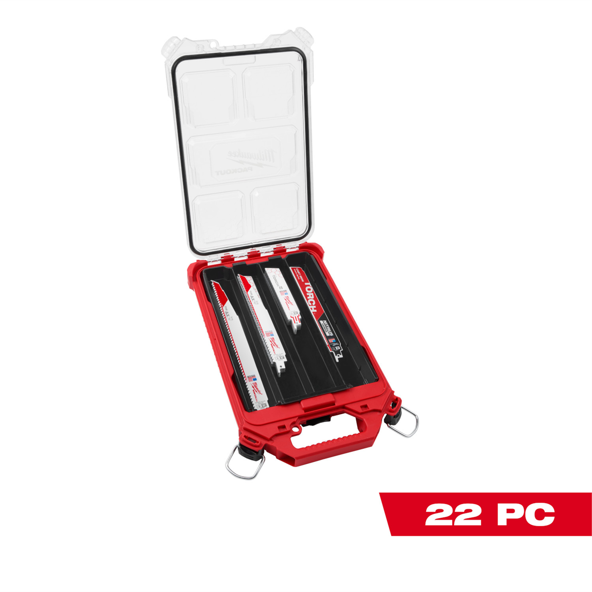 Milwaukee Tool Milwaukee 22PC SAWZALL Blade PACKOUT Kit