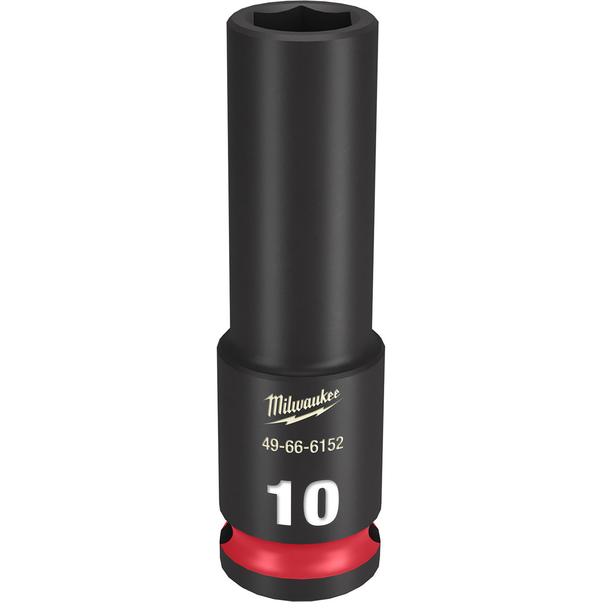 Milwaukee Tool SHOCKWAVE Impact Duty  3/8"Drive 10MM Deep 6 Point Socket
