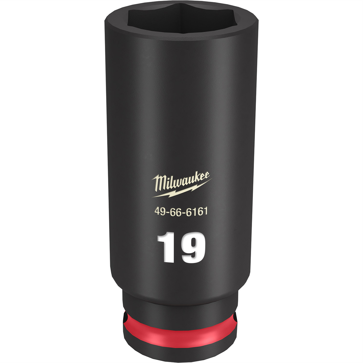 Milwaukee Tool SHOCKWAVE Impact Duty  3/8"Drive 19MM Deep 6 Point Socket