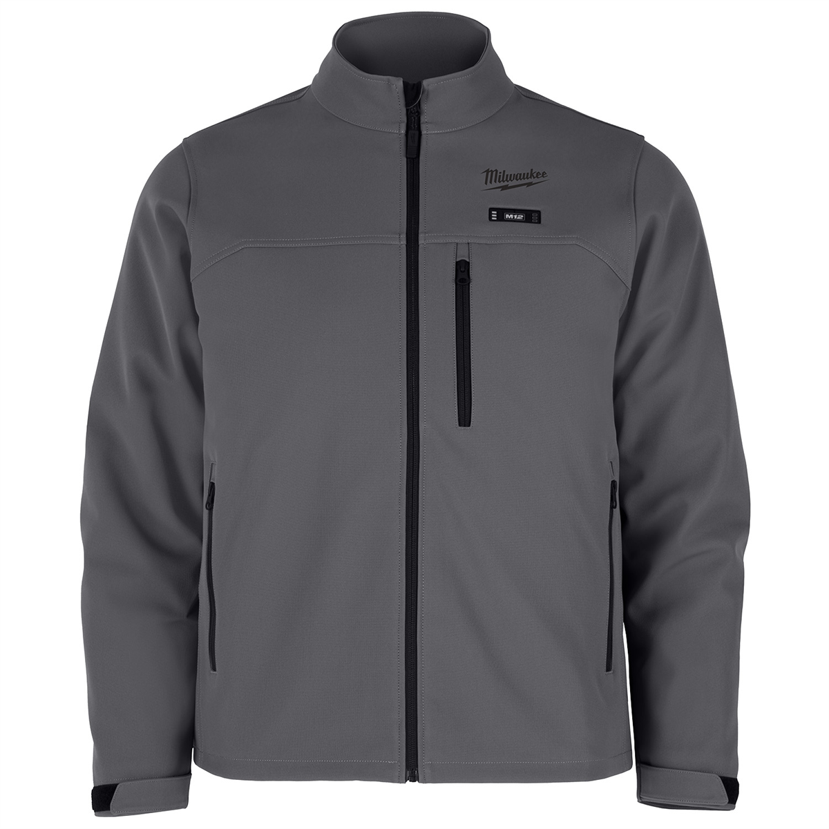 Milwaukee Tool M12 Heated TOUGHSHELL Jacket Kit, Grey, Large