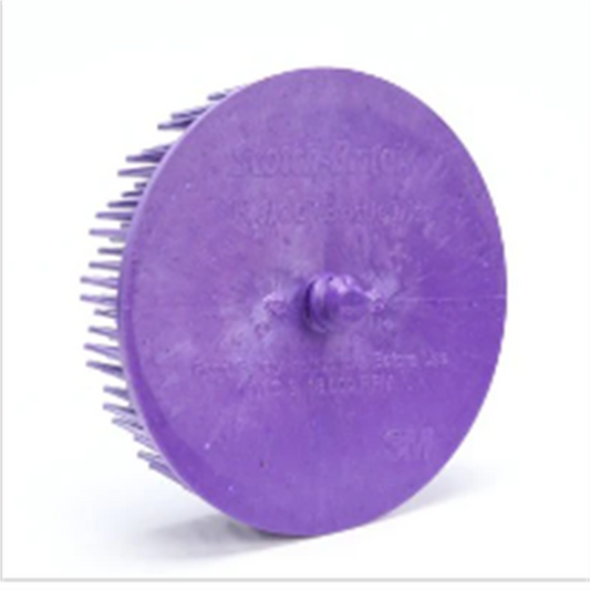 3M Scotch-Brite Roloc Body Man's Bristle Disc, 07537, RD-ZB, 3 inches