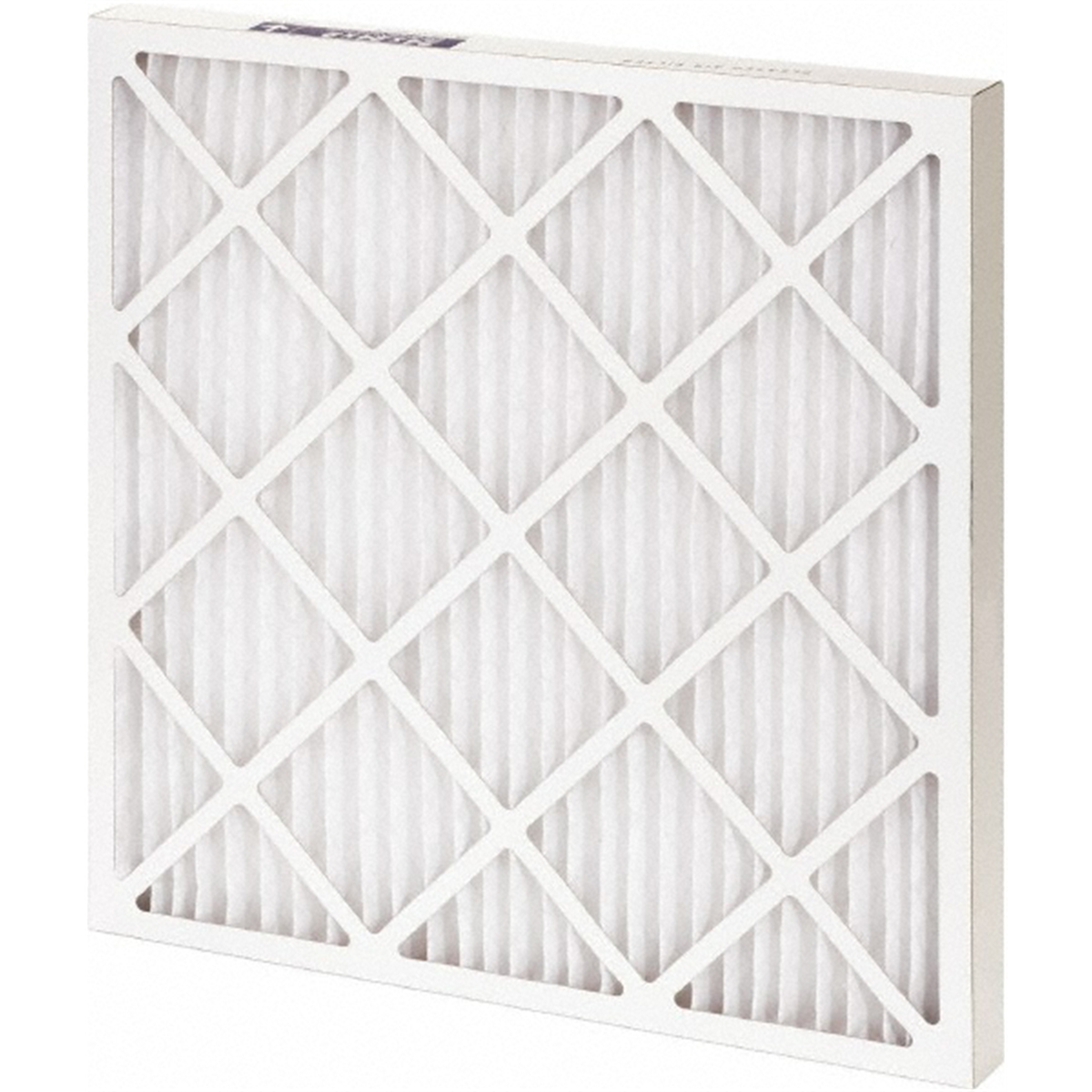 Msc Industrial Supply Wire-Backed Pleated Air Filter, 16x16x2", MERV 8, 35% Efficiency, Synthetic (Case of 12)