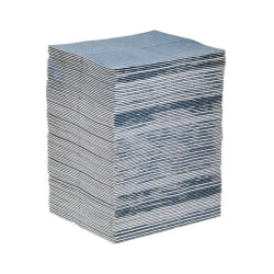 New Pig 15 in. x 19 in. Blue Absorb Mat Pad (10