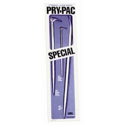 Otc pry bar set 3pc  2 rolling head 1 jimmy bar
