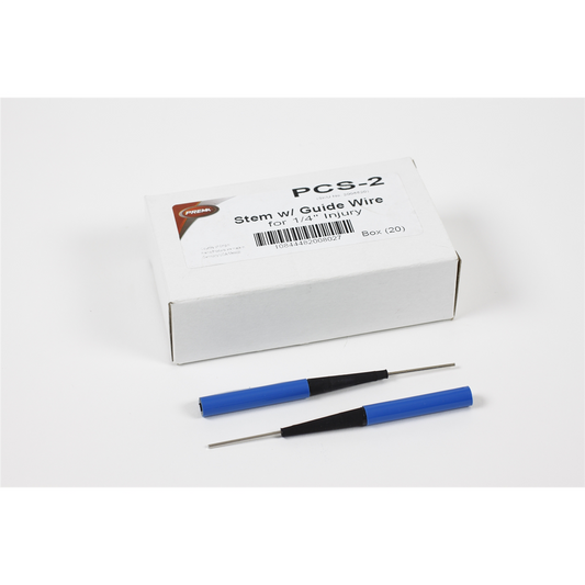 PREMA Injury Stem 2 with Guide Wire 1/4" (6mm) 20 Count