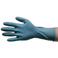 SAS Safety Box of 50 Thickster Powdered Exam Grade Latex Gloves, Ultra Thick and Disp., L