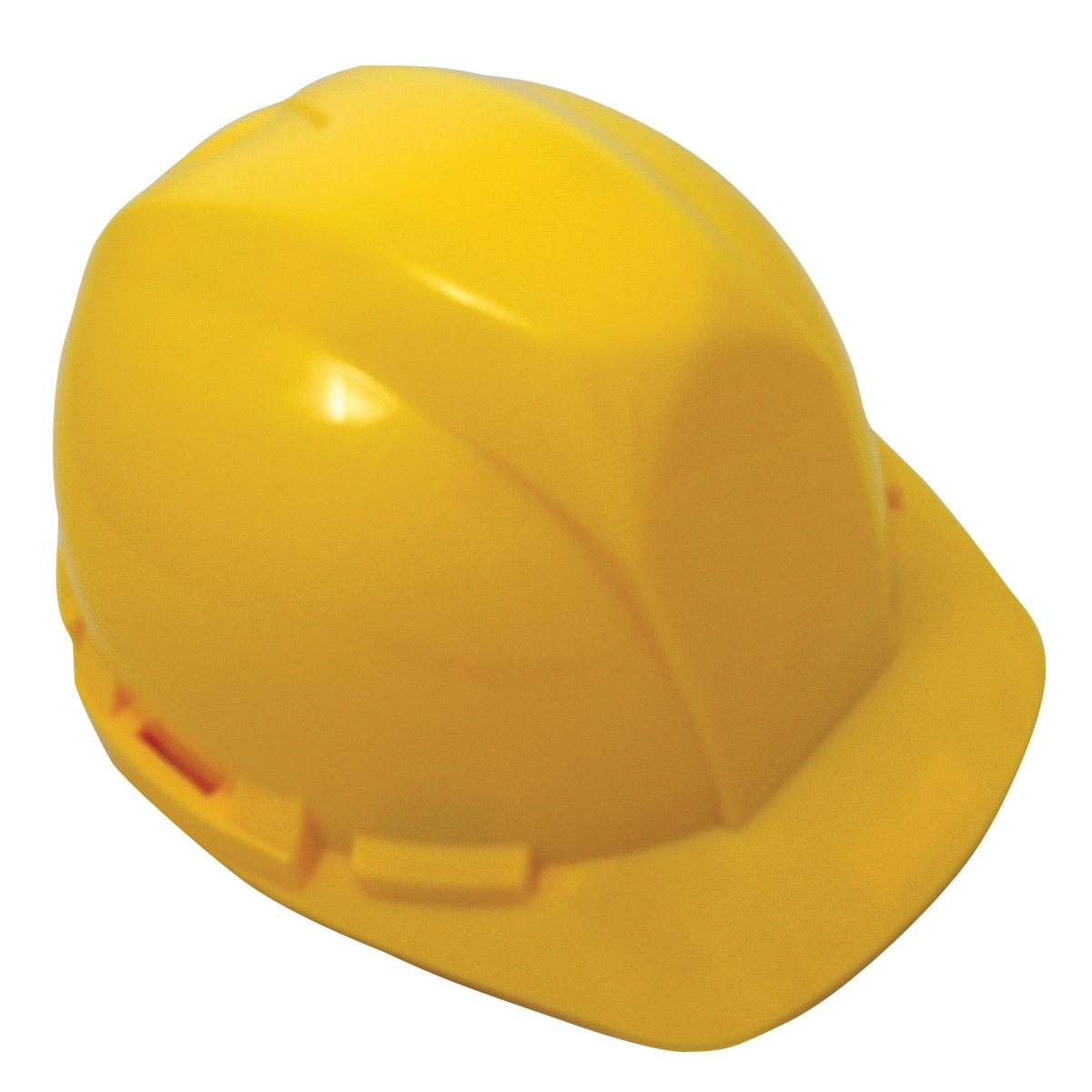 SAS Safety Lightweight Yellow Hard Hat w/ Front Brim