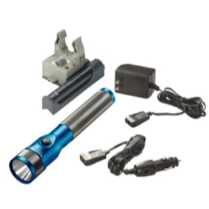 Streamlight Stinger LED Bright Rechargeable Handheld Flashlight - Blue
