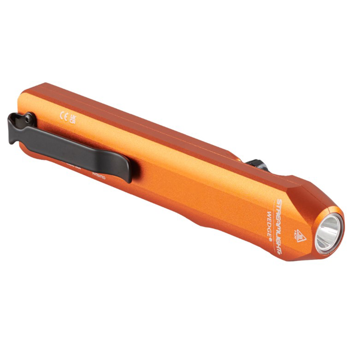 Streamlight Wedge Rechargeable EDC 300 Lumen Flashlight with 1000 Lumen Thro mode - Color Orange