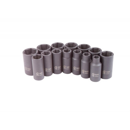 Sunex 3/8" dr 8mm semi deep