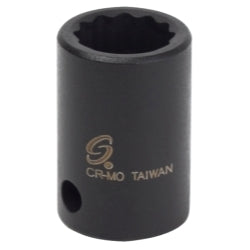 Sunex 3/8 in. Drive 12-Point Impact Socket,
