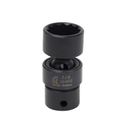 SUNEX 3/8" Dr. 3/4" 12 Point Universal Impact Socket