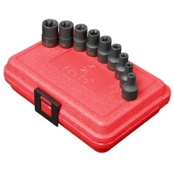 Sunex imp skt set 9pc 3/8dr external star